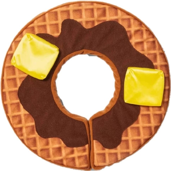 Dog Waffle Collar Halloween costume new Hyde & eek